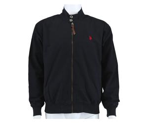 U.S. Polo Assn. Blouson-Übergangsjacke US16835 (Baumwolle) schwarz Herren, Größe 48