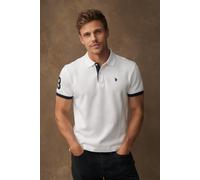 U.S. Polo Assn. Classic Fit Poloshirt Kurzarm weiss