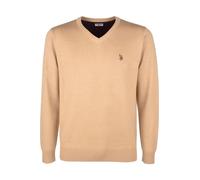 U.S. Polo Assn. Classic Fit Pullover braun, Einfarbig