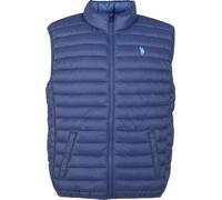 U.S. Polo Assn. Classic Fit Steppweste marine, Einfarbig