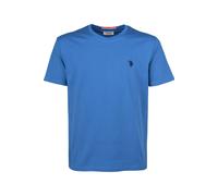 U.S. Polo Assn. Classic Fit T-Shirt Rundhals blau, Einfarbig