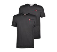 U.S. Polo Assn. 2er-Set: Shirts in Schwarz - 47% | Größe XXL | Herren Plussize