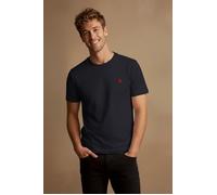U.S. Polo Assn. Classic Fit T-Shirt Rundhals dunkelblau, Einfarbig