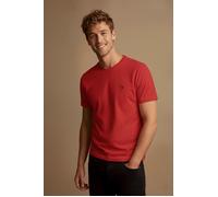 U.S. Polo Assn. Classic Fit T-Shirt Rundhals rot, Einfarbig
