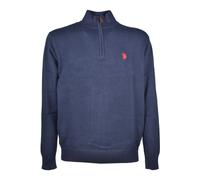 U.S. Polo Assn. Classic Fit Troyer marine, Einfarbig