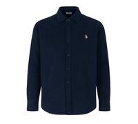 U.S. Polo Assn. Classic Fit Hemd marine, Einfarbig