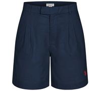 U.S. POLO ASSN. Damen Shorts (S-3XL) Leinen-Baumwoll-Mix, Reißverschluss, 4 Taschen P047