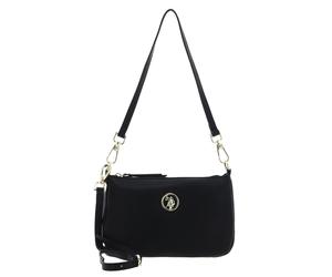 U.S. POLO ASSN. Florence Arlington Hobo Leather S Black