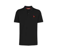 U.S. Polo Assn. Poloshirt in Schwarz - 48% | Größe M | Herren Plussize