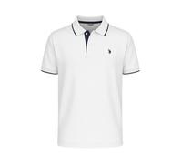 U.S. Polo Assn. Freizeit-Polo US16300 (Baumwolle) weiss Herren, Größe XL