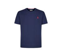 U.S. POLO ASSN. Herren Basic T-Shirt mit Marken-Stickerei Baumwoll-Shirt US40 154 035 002387 171 Navy L