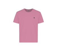 U.S. Polo Assn. Regular Fit T-Shirt Rundhals pink, Einfarbig