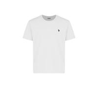 U.S. Polo Assn. Freizeit-Tshirt US16821 (Baumwolle) weiss Herren, Größe S