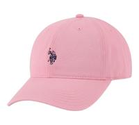 U.S. Polo Assn. Herren Baseballmütze aus gewaschenem Twill-Baumwolle, verstellbar, mit Pony-Logo und gebogener Krempe Baseballkappe, Pink, Einheitsgröße (6er Pack)