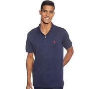 U.S. Polo Assn. Herren Classic Polo Shirt Polohemd, Klassisches Marineblau, Klein
