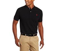 U.S. Polo Assn. Herren Klassisches Poloshirt Polohemd, altschwarz, XX-Large
