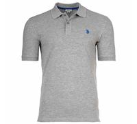 U.S. Polo Assn. Classic Fit Poloshirt Kurzarm hellgrau