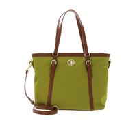 U.S. POLO ASSN. Houston Shopping Bag Green/Tan