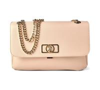 Schultertasche U.S. POLO ASSN. "JONES CHIC LARGE FLAP CROSSBODY BAG . Damen", Damen, Gr. onesize, powder, Polyurethan, Taschen Schultertasche, Schultertasche Damen, Abendtasche, Fashion, Lifestyle, Sa