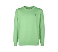 U.S. Polo Assn. Regular Fit Pullover grün, Einfarbig