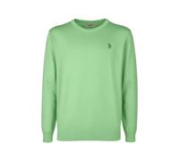U.S. Polo Assn. Regular Fit Pullover grün, Einfarbig