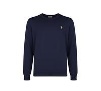 U.S. Polo Assn. Regular Fit Pullover dunkelblau, Einfarbig