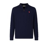 U.S. Polo Assn. Pullover in Dunkelblau - Größe L | Herren Plussize
