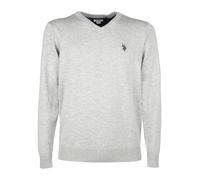 U.S. Polo Assn. Classic Fit Pullover grau, Einfarbig