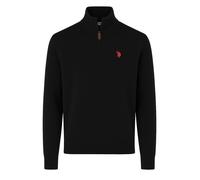 U.S. Polo Assn. Pullover in Schwarz - Größe M | Herren Plussize