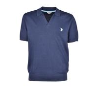 U.S. Polo Assn. Regular Fit Poloshirt dunkelblau, Einfarbig