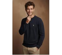 U.S. Polo Assn. Regular Fit Pullover dunkelblau, Einfarbig