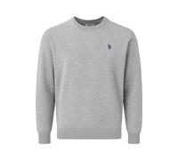 U.S. Polo Assn. Regular Fit Pullover grau, Einfarbig