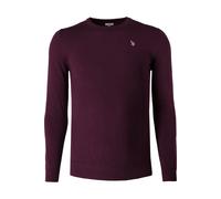 U.S. Polo Assn. Regular Fit Pullover violett, Einfarbig