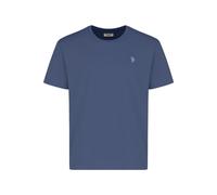 U.S. Polo Assn. Regular Fit T-Shirt Rundhals blau, Einfarbig