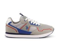 U.S. Polo Assn. Sneaker NOBIL004M-LGRBLU grau/blau Herren, Größe Euro (US) 41 (8/8,5)