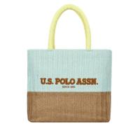 U.S. Polo Assn. Straw 04 Schultertasche 38 cm brown-green (TAS006239) mehrfarbig