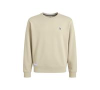 U.S. Polo Assn. Sweatshirt US16956 (100% Baumwolle) desertbeige Herren, Größe L