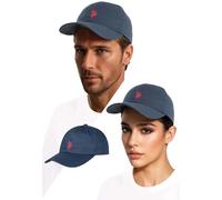 U.S. Polo Assn. Unisex Cap (One Size) - klassischer Baseball-Look mit verstellbarem Strapback - P009 - Navy OneSize