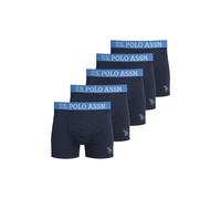 U.S. Polo Assn. Unterwäsche Boxershorts US16133 (Baumwolle) navyblau Herren - 5 Stück, Größe XL