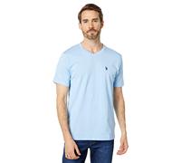 U.S. Polo Assn. V-Neck Tee Open Air Blue LG