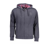 U.S. Polo Assn Zip-up-Hoodie im klassischen Stil - Dunkelgrau 2XL