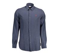 U.S. POLO US Polo Hemd Normale Passform Franz Kragen Sticker - Größe: 2XL