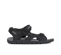 Geox Herren U Sandal Strada D Riemchensandalen, Schwarz Black Stone C9310, 44 EU