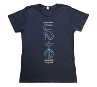 U2 I+E 2018 Tour Dates Skinny Fit T Shirt L