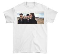 U2 T Shirt Joshua Tree Photo 2017 European Tour Nue offiziell Herren Weiß ex XL