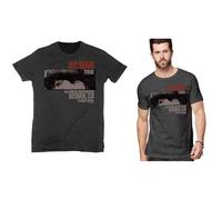 U2 T Shirt War Rot Rocks Live Band Logo Nue offiziell Herren Vintage Schwarz S