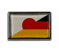 U24 Pin Japan-Deutschland Flaggenpin Anstecker Anstecknadel Fahne Flagge