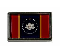 U24 Pin Mississippi New Magnolia Flaggenpin Anstecker Anstecknadel Fahne Flagge