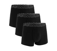 3er Pack UNDER ARMOUR Performance Cotton Solid 3" Boxershorts Herren 001 - black M