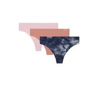 UA Pure Stretch NS Nov Thong 1383894-044 Damen Unterwäsche 3er-Pack, Multicolor M
